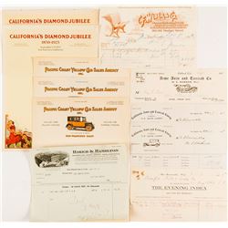California Pictorial Letterheads