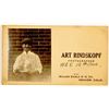 Image 1 : Rare Denver Photographer Business Card w/ Original Photo