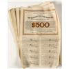 Image 1 : Nine Western Pipe and Brick Company Bonds, c1890s, Golden