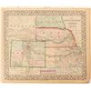 Image 1 : c.1870s Map of Colorado, Dacotah, Nebraska, Kansas
