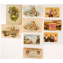 Dakota Territory and Nebraska Trade Cards
