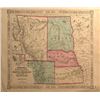 Image 1 : Early Map of Idaho & Contiguous States, c.1860s