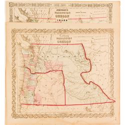 Maps of Early Oregon & Idaho