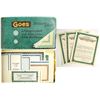 Image 1 : Very Rare Goes Lithographing Stock Certificate Catalog with Letters