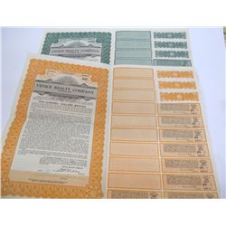 Two Venice Realty Company Bonds