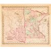 Image 1 : c.1850s Map of Minnesota and Dakota