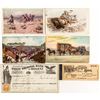 Image 1 : Gorgeous 1866 First National Bank of Helena Check and Other Ephemera