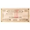 Image 1 : Eureka County Bank Stock Certificate, 1888 to Prominent Reno Banker
