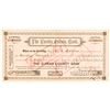 Image 1 : Eureka County Bank Stock Certificate, 1886 to Wells Fargo Agent