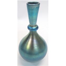 Antique Steuben Blue/Green Aurene Vase