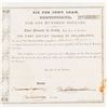 Image 1 : First Baptist Church of Philadelphia Loan Certificate, 1846