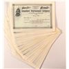 Image 1 : Groveland Improvement Co. Stock Certificates (21) (Dungeness, Washington)