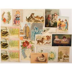 Washington and Oregon Trade Cards