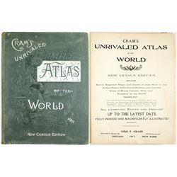Cram's Unrivaled Atlas of the World 1911