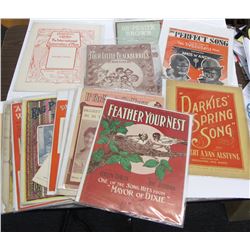 Early Music Sheets featuring Black America