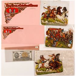 Circus Ephemera (Letterhead, Cover, Scrip)