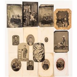 Collection of 13 Tin Types