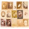 Image 1 : Collection of 15 Babies with Carriages Cabinet Cards