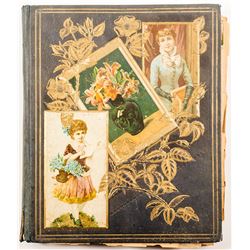 Binder Full of Trade and Greeting Cards