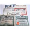 Image 1 : Seven Miscellaneous US Stock Certificates