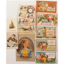 Jeweler's Trade Cards