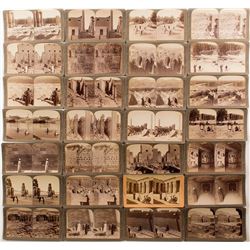 Egyptian Ruins of Thebes Stereoviews