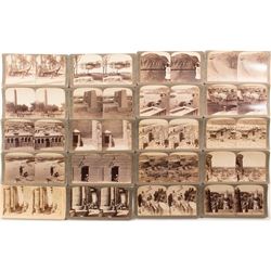 Egyptian Temples Stereoviews, c1896-1904