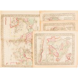 Maps of World & South America