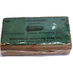 .44 Webley center fire Winchester Cartridges