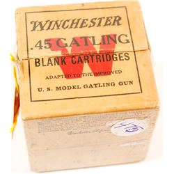 Winchester .45 cal. Gatling Gun Blanks
