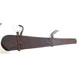 Heiser Leather Rifle Scabbard