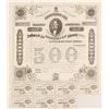 Image 1 : Confederate $500 Bond, Act of 1863