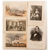 Image 1 : Civil War era ephemera with an Autographed piece