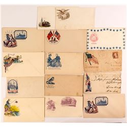 Civil War Patriotic Cover Group