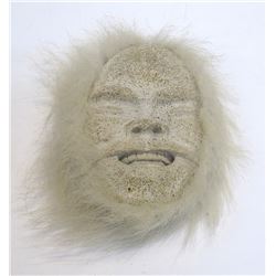 Whale Bone Eskimo Mask
