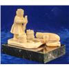 Image 1 : Ivory Fetishes of an Eskimo Man and Woman