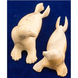 Ivory Seal Fetishes