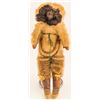 Image 1 : Large Size Eskimo Doll with Hand Carved Black Stone Head
