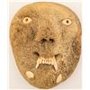 Image 1 : Large Whalebone Mask with Ivory and Shell Decorative Pieces