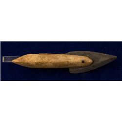 Metal Native Alaskan Harpoon Tip