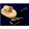 Image 1 : Three Interesting Animal Sculpture Pieces