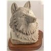 Image 1 : Wolf Alabaster Sculpture, Victor M. Vigil