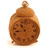 Image 1 : Vintage Woven Alarm "Clock"
