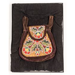 Ojibwe Beaded Belt Bag