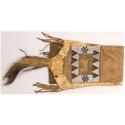 Sioux Pipe Bag--Beaver and Army Cloth