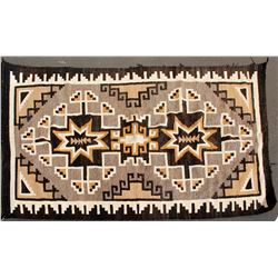 Two Grey Hills Navajo Rug