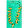Image 1 : Vintage Amber Fetish Necklace