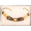 Image 1 : Traditional Cherokee Bone & Silver Necklace