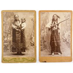 Cherokee Cabinet Card Portraits