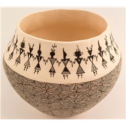 Acoma Pot by Corrine Lewis